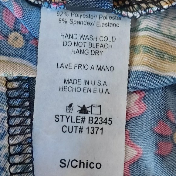 Uptown USA Women’s Fold Over Waist Wide Leg Palazzo Pants Size Small NWOT - Picture 7 of 7